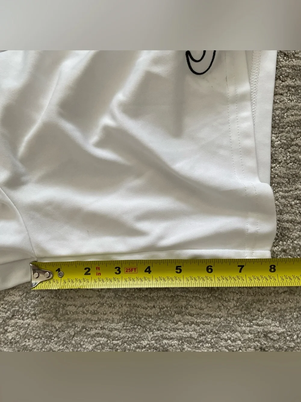 Nike Academy Dri-Fit Soccer Shorts White Black Mens Size Large Slim Fit Athletic